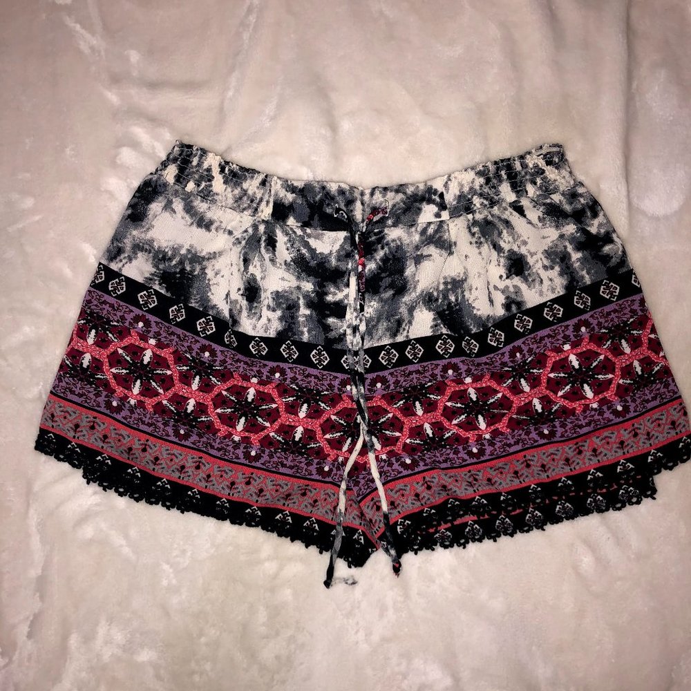patterned shorts